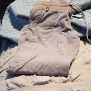 Stylish Women's Straight Leg Pants in Cream